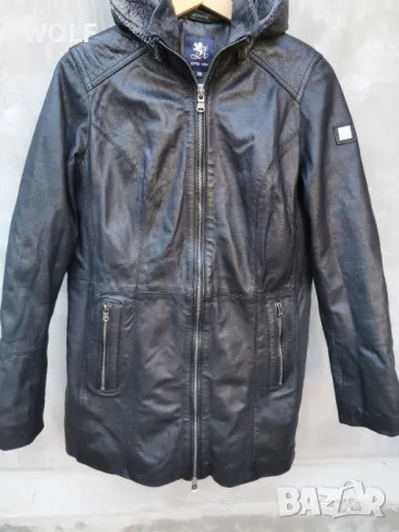 Немско Естествена кожа Марково дамско яке три сезона , снимка 3 - Якета - 49883952