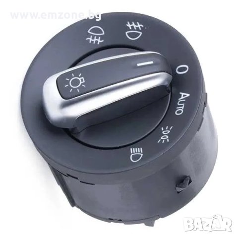 Бутон / Ключ за светлини фарове на VW Golf V 5 VI 6 Plus Passat Touran Tiguan Caddy - 3C8 941 431A