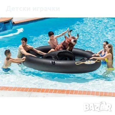Надуваем дюшек бик за водно Родео Intex, 239 х 196 х 81 см, Inflatabull, снимка 5 - Надуваеми играчки - 51107857