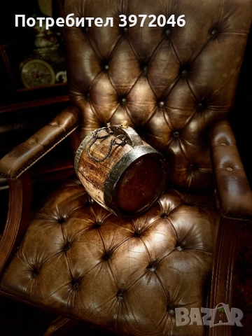 Антикварно дървено буренце 1880 - 1920 , снимка 9 - Антикварни и старинни предмети - 52355929