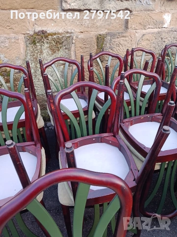 Дървени столове А144, снимка 3 - Столове - 53436278