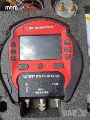 детектор за течове ROTHENBERGER ROTEST GW Digital V3, снимка 7 - Други инструменти - 45851092