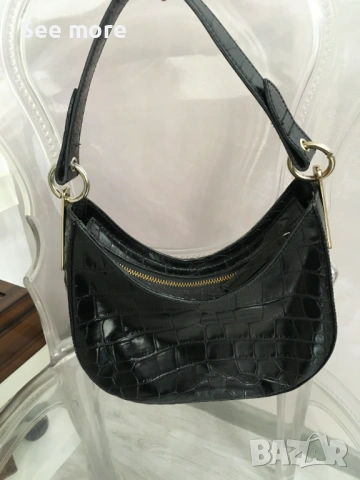 & Other Stories мини чанта естествена кожа, снимка 6 - Чанти - 53373737