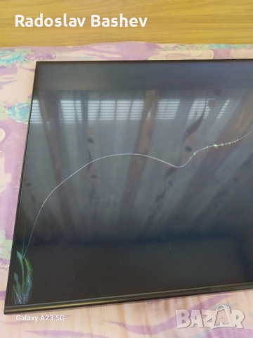 SAMSUNG QE50Q60TAU-СЧУПЕН ДИСПЛЕЙ!