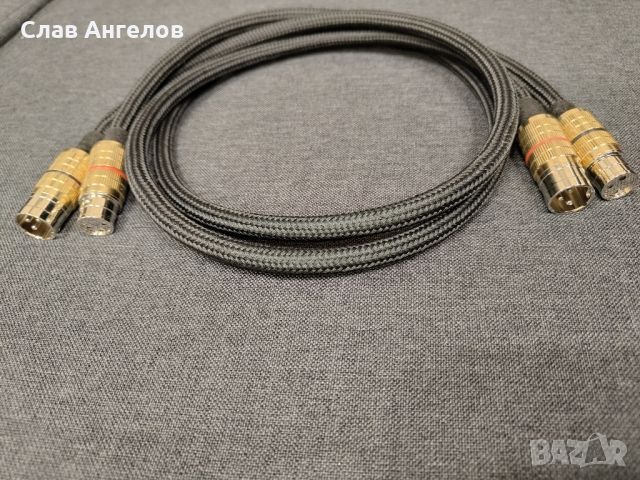 SLAudio XLR интерконект top class, снимка 2 - Други - 45100170