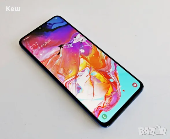 Смартфон Samsung Galaxy A70(без забележки), снимка 3 - Samsung - 48640745