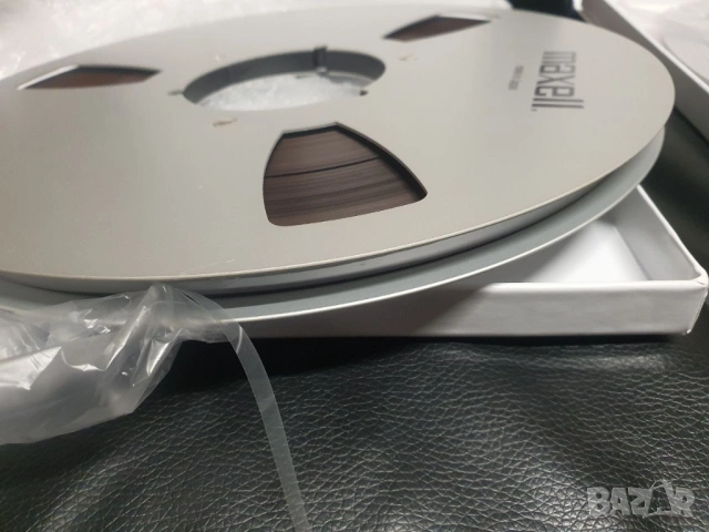 Магнетофонна ролка метална 26,5см 10,5" Maxell 35 микрона лента. В отлично състояние. По 90€/бр., снимка 4 - Декове - 54181779