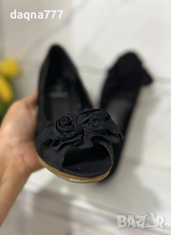 Andrea Conti VERA PELLE обувки Естествен велур Номер 41 Стелка 27 см, снимка 7 - Дамски елегантни обувки - 51764076