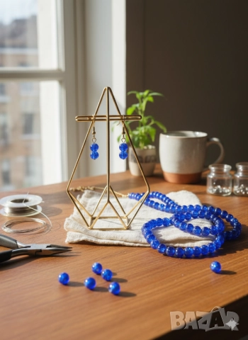 Стъклени Мъниста за Бижута 10мм 8мм 6 мм 4мм J283, снимка 8 - Други - 52480945