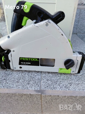 Festool TS 55 REBQ-PLUS Потапящ циркуляр , снимка 3 - Други инструменти - 53848104