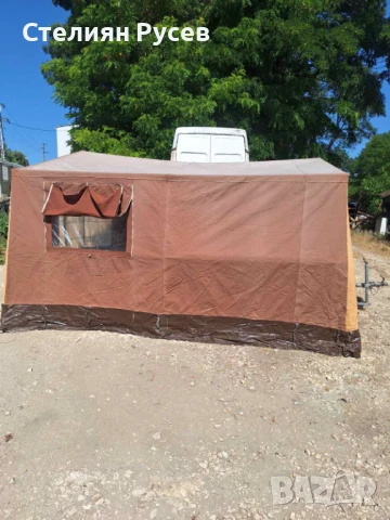  холандско Ремарке тип палатка / каравана цена 9 6 0лв или 490.84 евро няма документи, внос Холандия, снимка 9 - Каравани и кемпери - 50767899