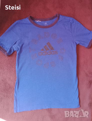 Оригинална тениска Адидас/ 7-8г., снимка 1 - Детски тениски и потници - 46430550