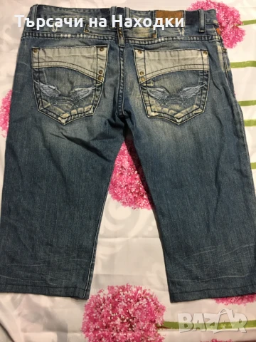 $224 Мъжки дънки Robin's Jean Mens 33x26 dark blue denim - classic super rare design, снимка 3 - Дънки - 50827376