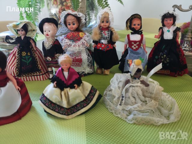 Малки стари фолклорни кукли , снимка 6 - Колекции - 46413187