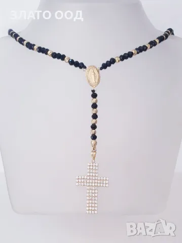 Златни колиета със силикон, снимка 14 - Колиета, медальони, синджири - 49647513