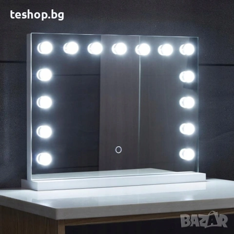 Огледало за баня Aquamarin Holywood LED 58 x 43 см