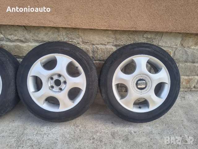5х112 - 16 цола Seat Alhambra 5x112 Сеат Алхамбра 5 x 112 гуми 195 60 16C, снимка 6 - Гуми и джанти - 51666707