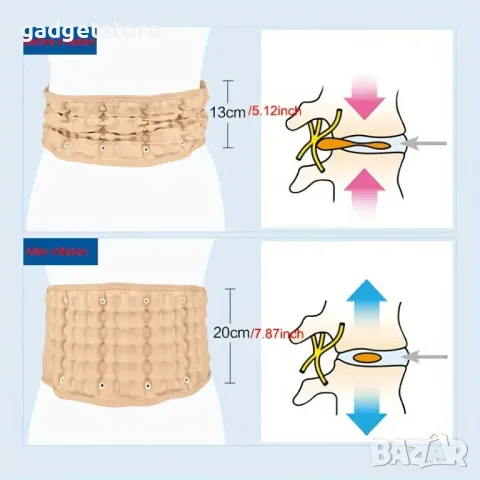 Ортопедичен колан за декомпресия на гръбначния стълб, снимка 5 - Други - 48707773