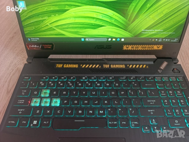 Геймърски лаптоп Asus FX5060H с i7 11800H, снимка 3 - Геймърски - 53105775