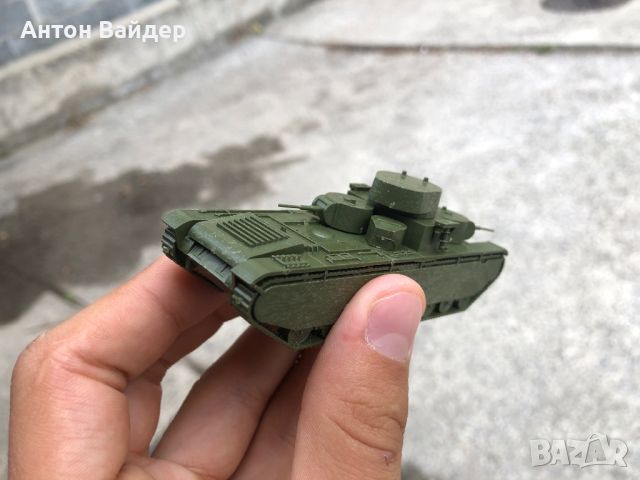 Танк Т-35, Zvezda, 1/100, снимка 4 - Колекции - 46651763