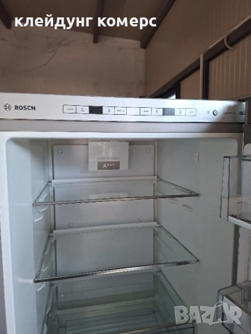 Хладилник с фризер BOSCH NO FROST ИНОКС вис.185см. А+++, снимка 5 - Хладилници - 52420927
