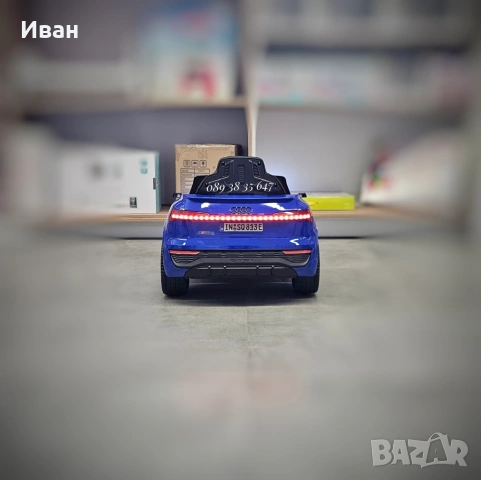 ПРОМОЦИЯ ДО 31.01!НОВО!Акумулаторен джип Audi SQ8 BLUE с 12V батерия,EVA гуми, снимка 7 - Електрически играчки - 51361757