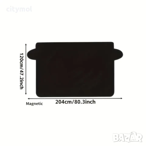 Магнитно покривало за предно стъкло за кола за зима и лято, защита от лед, сняг, UV и прах , снимка 6 - Аксесоари и консумативи - 50988389