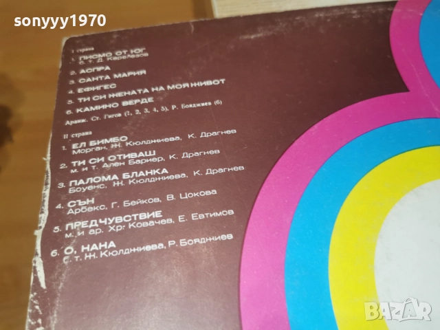 ТРИО СИНХРОН 0812252324, снимка 18 - Грамофонни плочи - 52699208