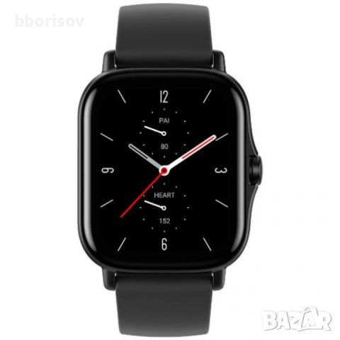 НОВ! Часовник Smartwatch Amazfit GTS 2, Midnight Black, снимка 1 - Друга електроника - 46648090