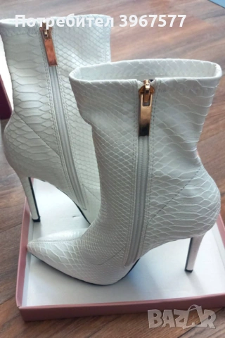 Нови боти на ток р-р 36, снимка 2 - Дамски боти - 53942325