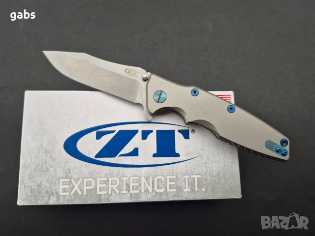 Сгъваем нож ZERO TOLERANCE ZT0392, снимка 12 - Ножове - 52454962