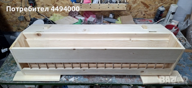 Хранилка тип бункер за гълъби, снимка 5 - Гълъби - 52879292