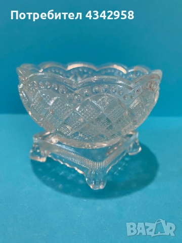 Fostoria Avon Open Salt Master.1960-те. Вазичка за сол.