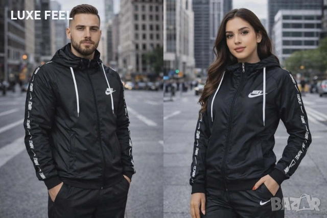 Nike ✨лого Бродирано ✨ Ветровка с Полар 