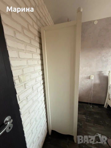 Детски спален комплект-Гардероб,легло,бюро и скрин, снимка 3 - Мебели за детската стая - 53847234