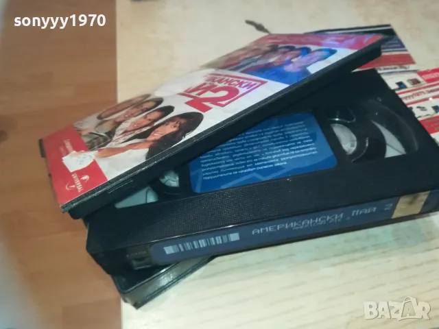 АМЕРИКАНСКИ ПАЙ 2-VHS VIDEO ORIGINAL TAPE 1909241019, снимка 11 - Други жанрове - 47288180