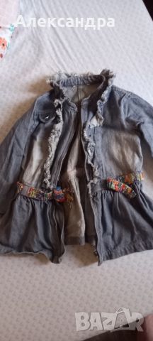 Дънково яке, снимка 1 - Бебешки якета и елеци - 45512922