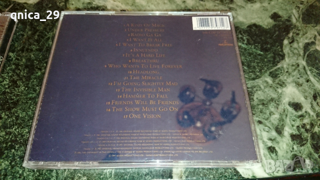 Queen - Greatest Hits , снимка 7 - CD дискове - 44985179