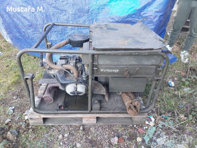 Агрегат 5 КВА с БМВ BMW боксер двигател 