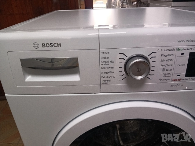 Пералня Бош Bosch Serie 8 A+++ 8кг Made in Germany 2 години Гаранция!, снимка 2 - Перални - 52474768