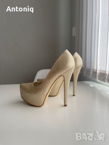 Дамски официални обувки на ток, снимка 2 - Дамски обувки на ток - 45682018