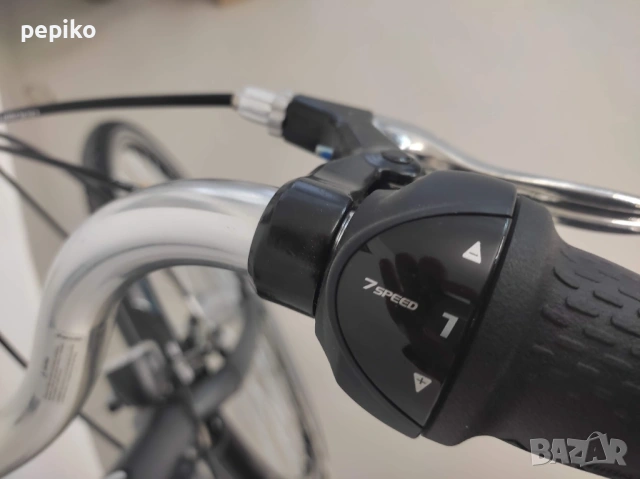 Продавам колела внос от Германия алуминиев велосипед BTW ELOPS 920 динамо главина, снимка 13 - Велосипеди - 54042679