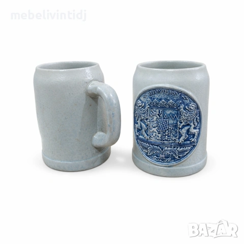 Ретро германски бирени халби ,,beer stein", снимка 2 - Антикварни и старинни предмети - 53597178