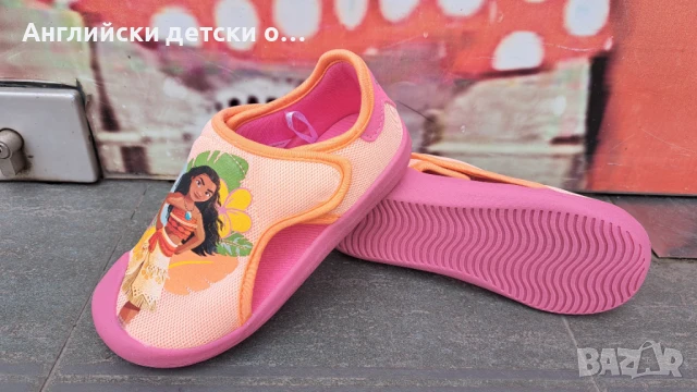 Английски детски кецки-Moana, снимка 4 - Детски пантофи - 50802378