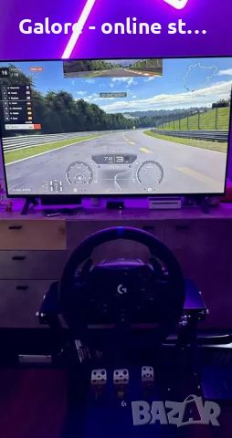 Състезателен кокпит за Logitech, Trustmaster и SCR Racing, снимка 3 - Джойстици и геймпадове - 45695138