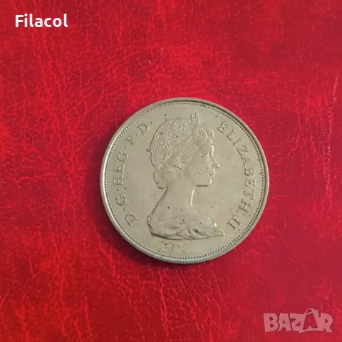 Великобритания 25 пенса 1981 Сватбата на Чарлз и Даяна, снимка 2 - Нумизматика и бонистика - 50335885