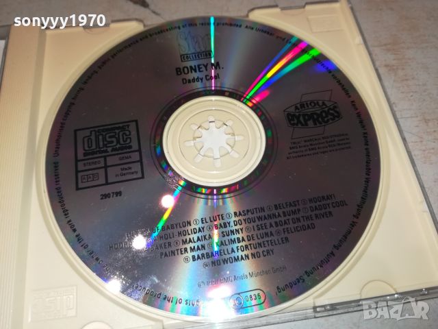 *BONEY M CD 1907241035, снимка 15 - CD дискове - 46629205