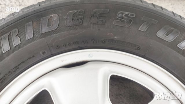 1 брой гума Bridgestone Dueler 205/70/15, снимка 7 - Гуми и джанти - 45699919