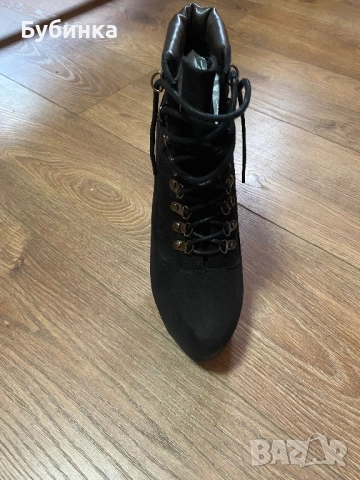 Дамски боти на ток, снимка 3 - Дамски боти - 52731120