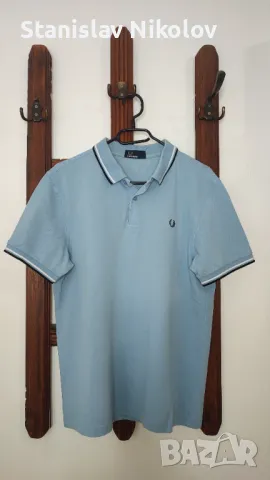 Тениски Fred Perry, Size M Green & L Blue, снимка 8 - Тениски - 48985043